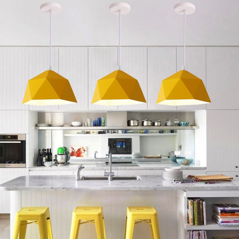 Einstellbare Länge 1 leichte geometrische hängende leichte, moderne Anhängerleuchte für das Restaurant