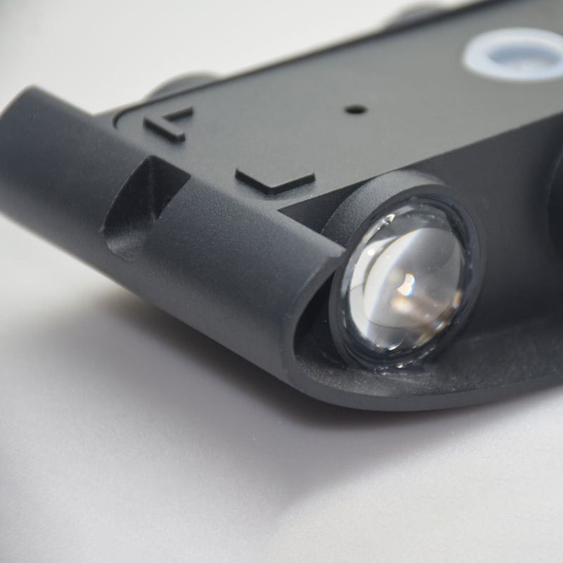 Moderner minimalistischer Stil flach runde Wandleuchten Metallwandlampen für Außenwand