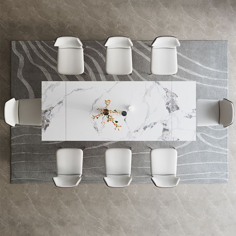 Contemporary 1/4/6/7/9 Pieces Dining Chairs Set Stone Rectangle Furniture