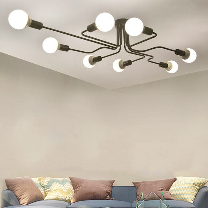 Lampade a monte SPUTNIK SEMI FLUST