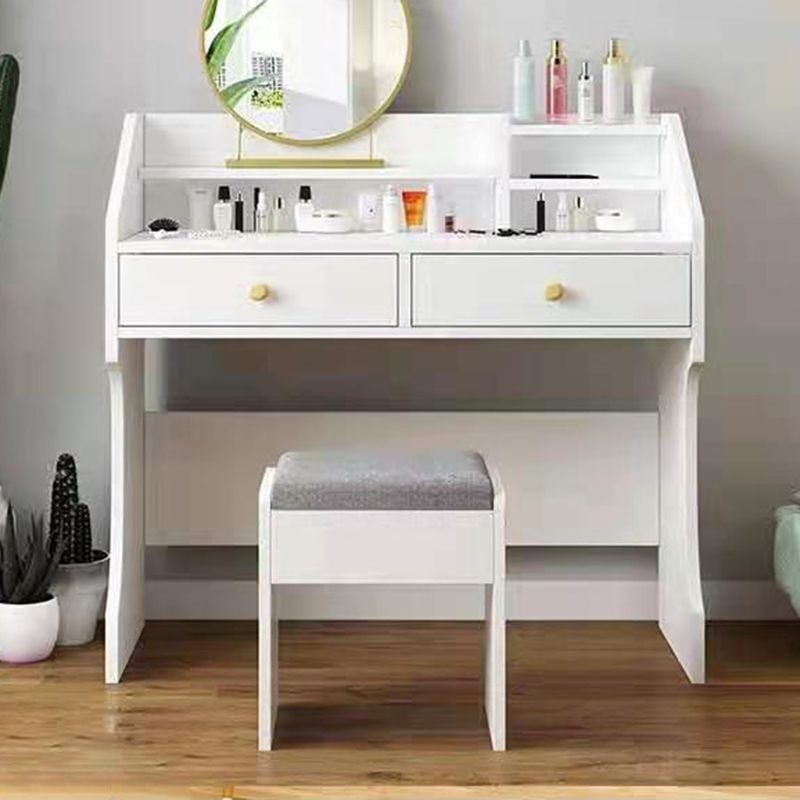 Genuine Leather Standard Ottoman Stain Resistant Rectangle Mid-Century Modern Ottoman