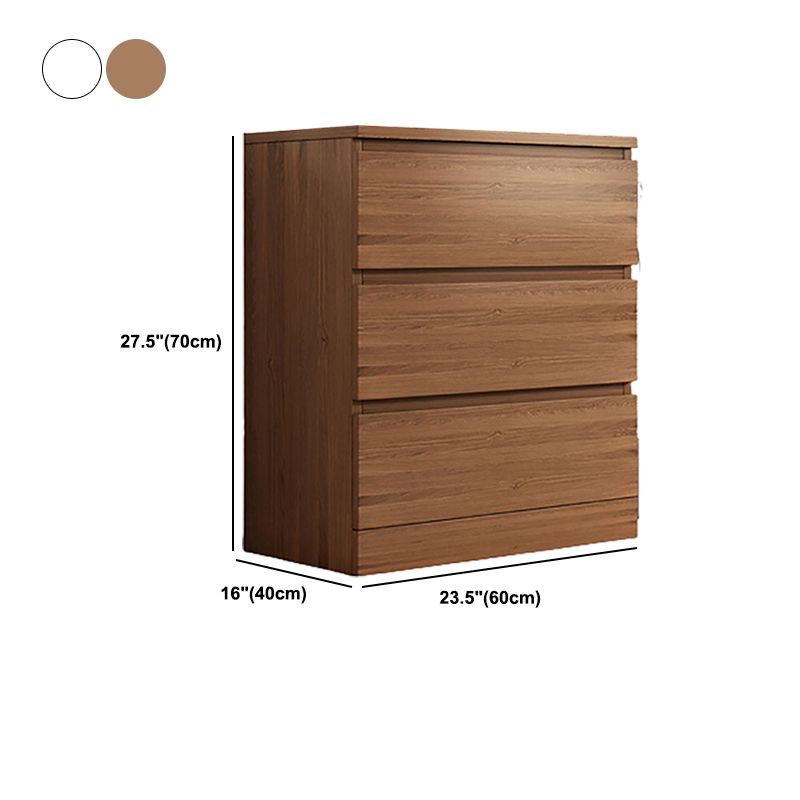 White/brown Accent Chest with 3/4/5/6/8 Drawers Storage Cabinet