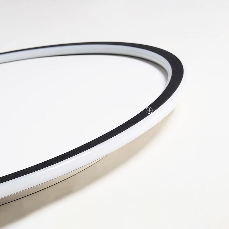 Metal geométrico cerca del accesorio de techo de montaje empotrado LED nórdico con iluminación de techo