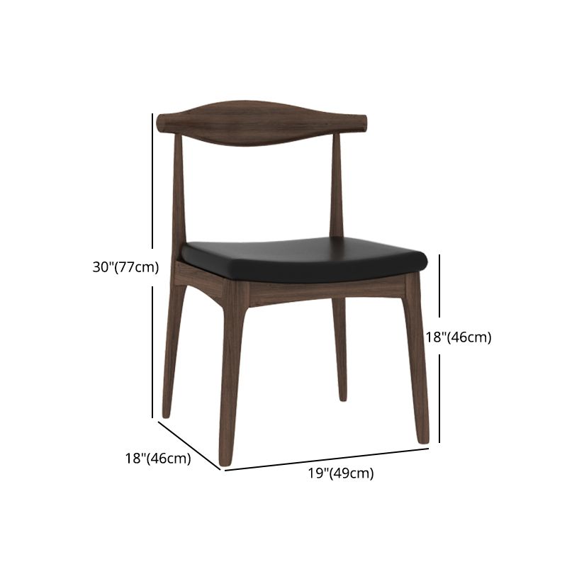 1/5/7 pc's Ash Wood Modern Dining Set met rechthoekige tafel en houten stoelen dinette set