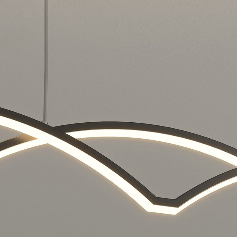 Linear Island Lights Modern Kitchen Island Lighting Metal 2 Light Island Pendant Lights