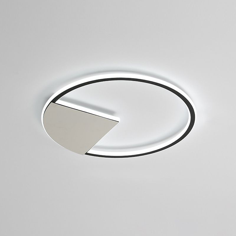 Metal Circular Ceiling Mount Light Fixture Nordic LED Ceiling Fixture