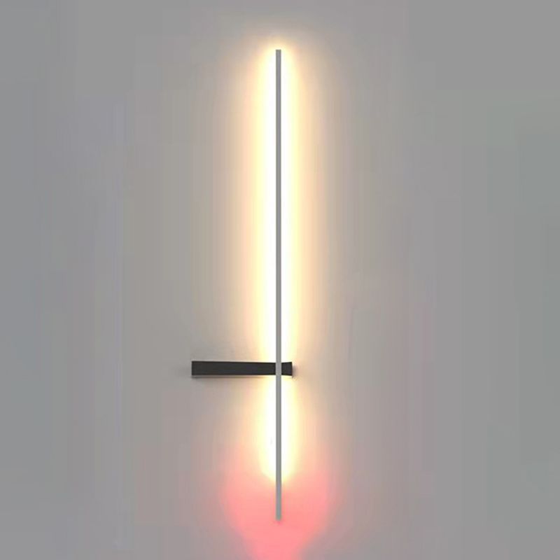 Moderno de tono lineal Diconteo Acrílico 1 Luces de luz para Hall and Foyer