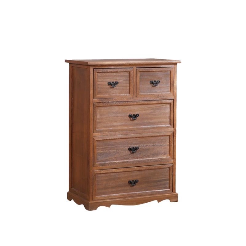 Solid Wood Accent Chest with Drawers 11.81" Wide Rectangle Chest