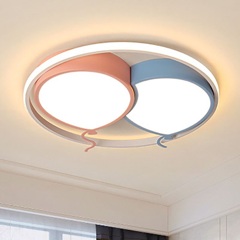 Kinderballon plafondmontage licht oogkeuren van acryl-led plafondlamp voor verpleegkamer