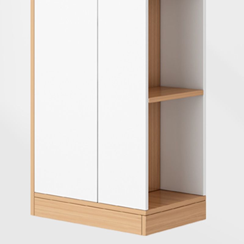 Wood Hanging Clothes Rack 1-door and 2-door Hanging Clothes Rack