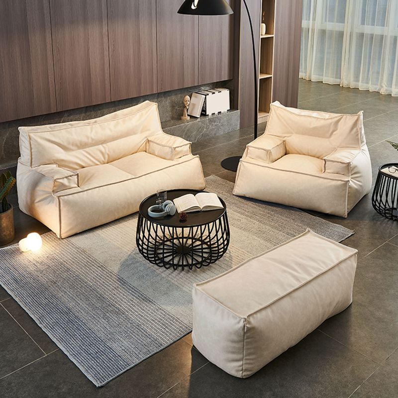 Standard Cushions Technology Cloth Sofa 35.43"W with Recessed Arm  for Bedroom