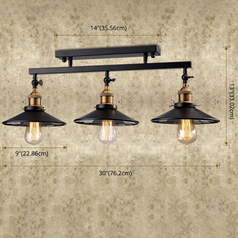 Industrial Island Fixture Vintage Down Lighting Bar Shop Hotel Light
