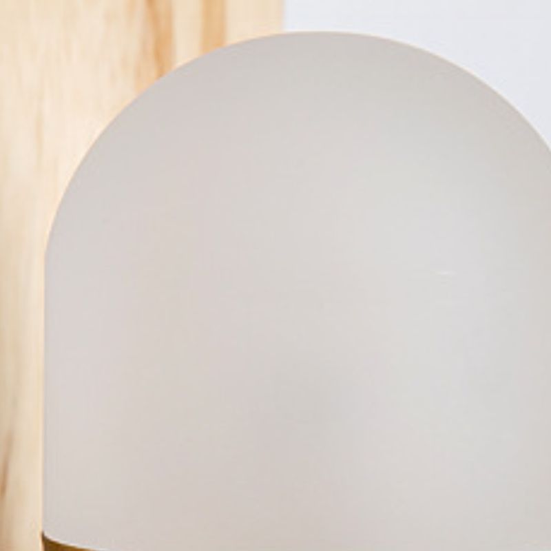 Contemporary Wood Wall Light 1 Light Flush Mount Lighting for Hallway