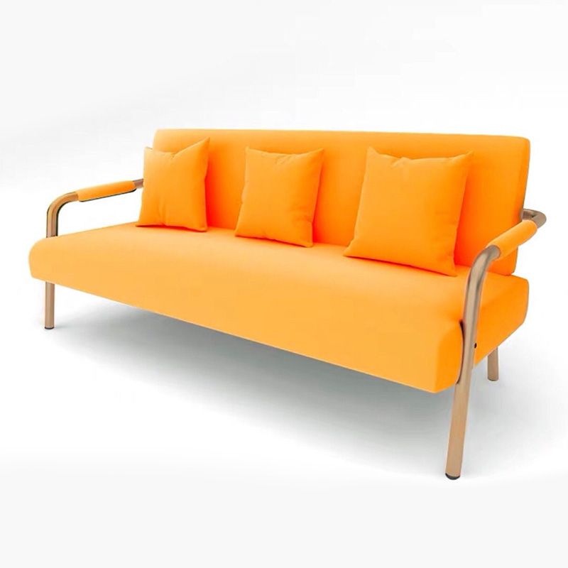 Contemporary Glam Sofa with 3 Pillows for Apartment 22.83" Wide
