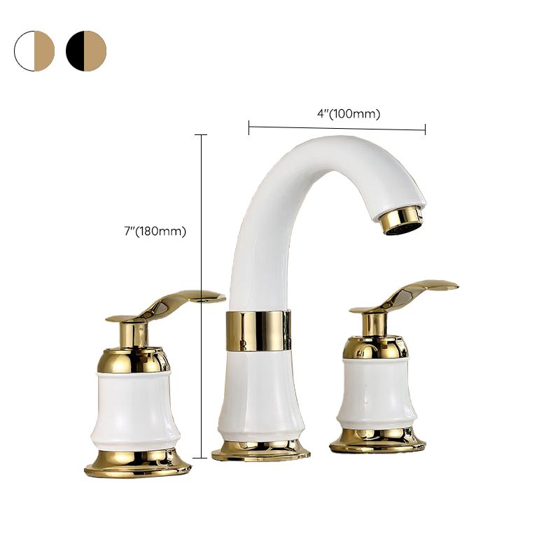 Contemporary Tub Faucet Deck Mounted Trim Bath Faucet Trim for Bathroom