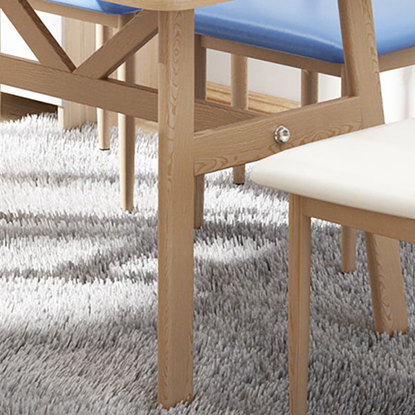 Modern 1/2/5/7 Pieces Dining Set Rectangle Wood Dining Table for Kitchen