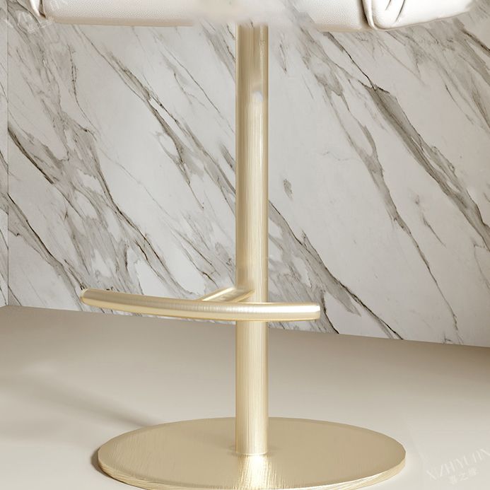 Industrial Style Metal Bar Stool Footrest Swivel Counter Stool for Bristol