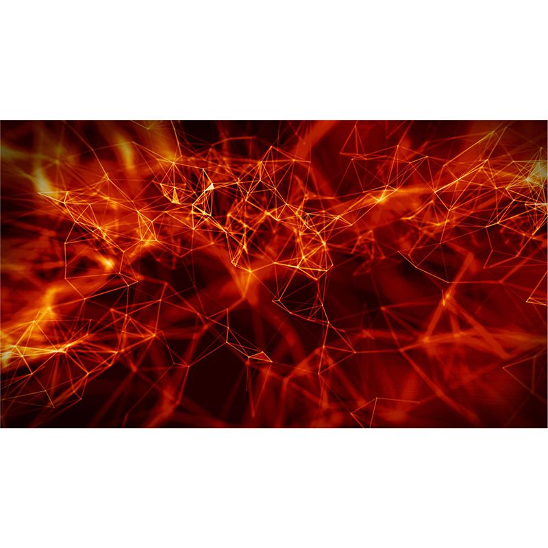 Magical Structure Diagram Wall Mural Contemporary Non-Woven Material Wall Covering