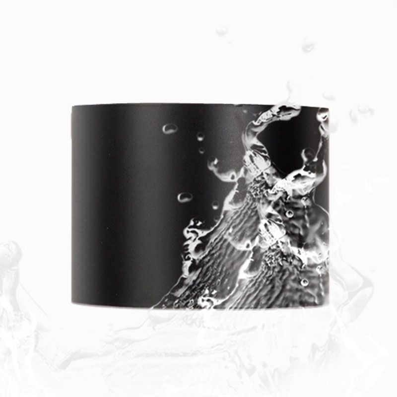 Lampada a parete da esterno a 2 luci moderne con parete in alluminio per giardino