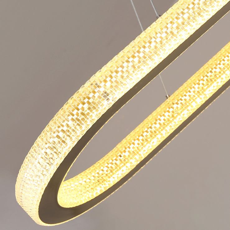 Modern Simple LED Island Light Dining Room Hanging Lighting Fixture