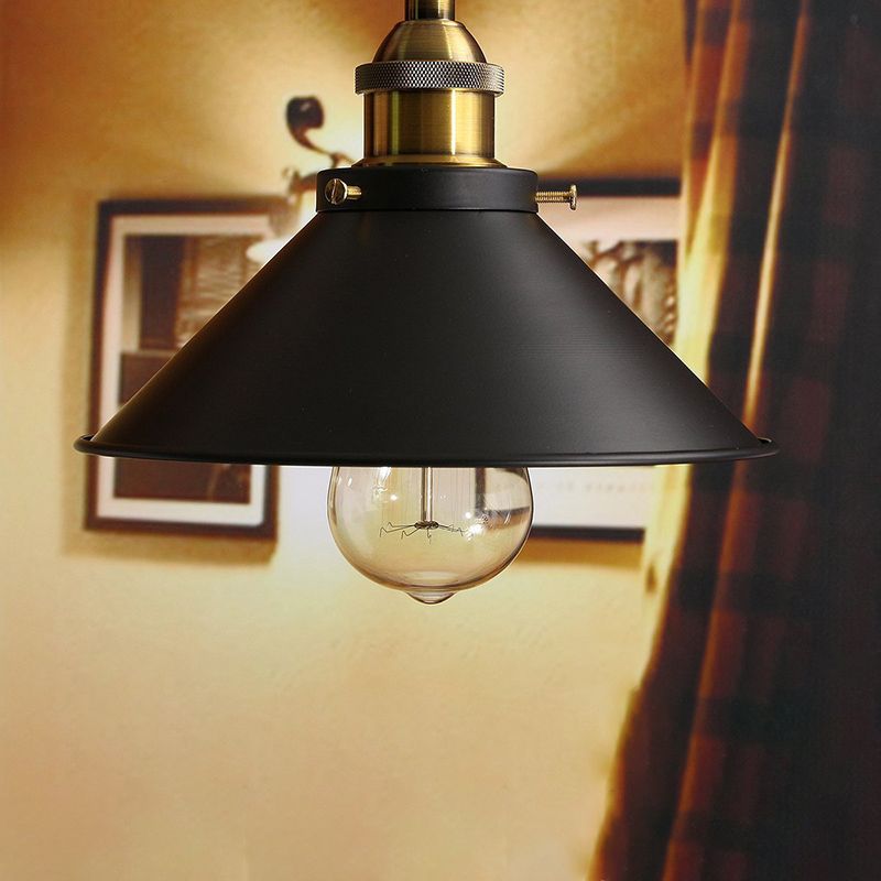 Kegelmetallische Wandmauermauerlichter Industrie 1-Licht-Leuchtenbeleuchtung