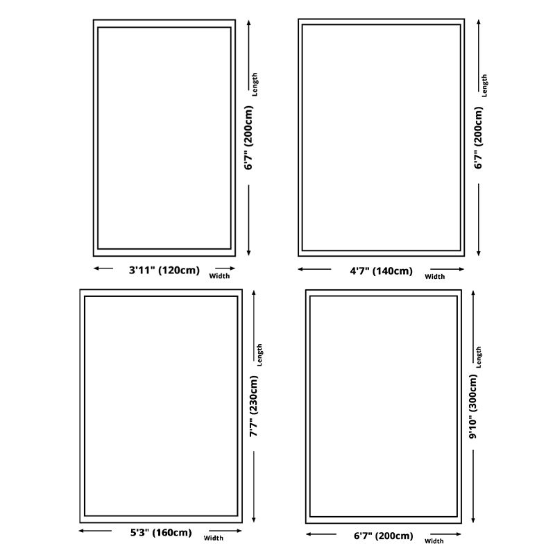 Trendy Watercolor Printed Area Rug Modern Artistic Polyester Carpet Easy Care Non-Slip Backing Rug for Living Room