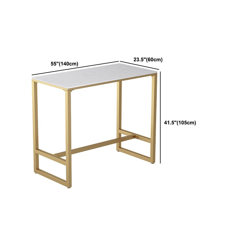 Glam 1/2/3/5 Pieces Table and Stool Set Gold Bar Table and Stools