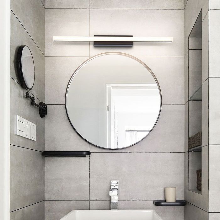 Zwarte rechthoek Wand SCONCE LICHTING Hedendaagse stijl LED metalen wandlicht SCONCE