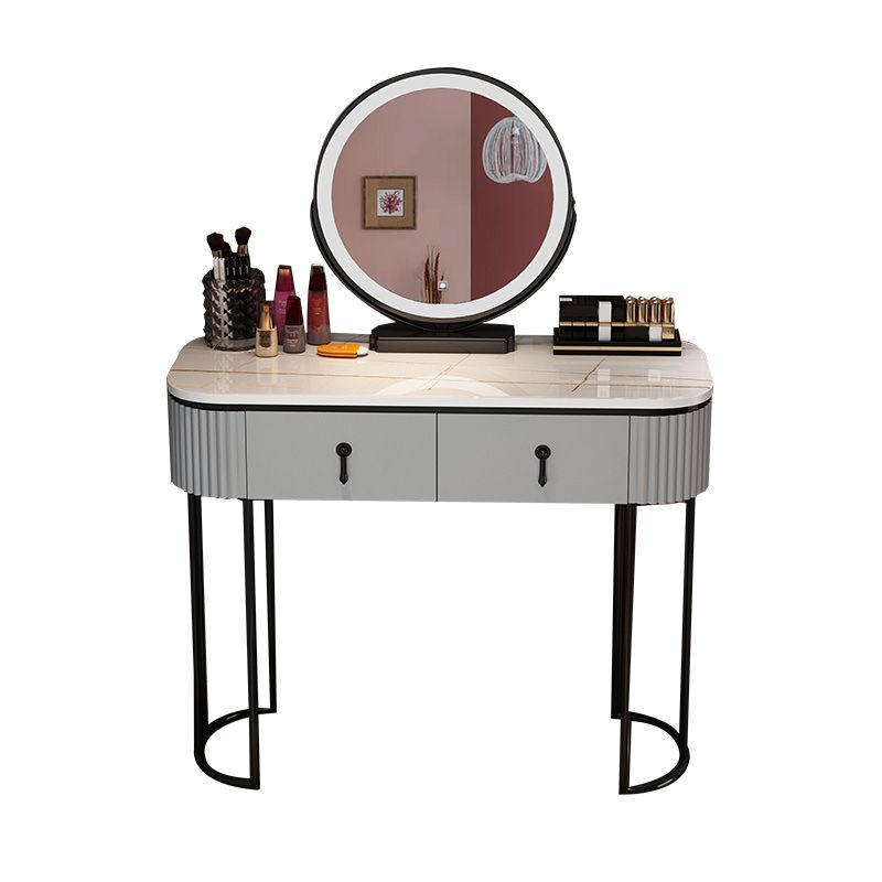 Wooden Vanity Desk Removable Vanity Makeup Vanity Set for Bedroom