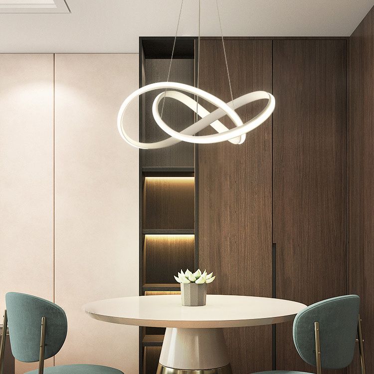 Luminaires d'éclairage pendentif linéaire moderne