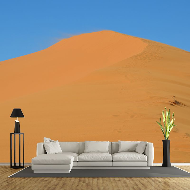 Desolate Desert Mural Wallpaper Home Decor Moisture Resistant for Sitting Room