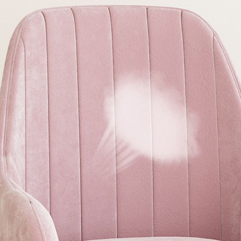 Silla de comedor tapizada escandinava con respaldo sólido, silla individual para el hogar