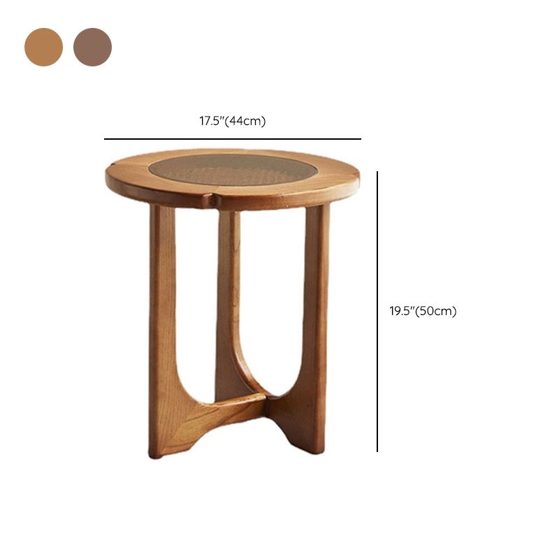 Cross Legs Cocktail Table Tropical Glass Coffee Table No Distressing