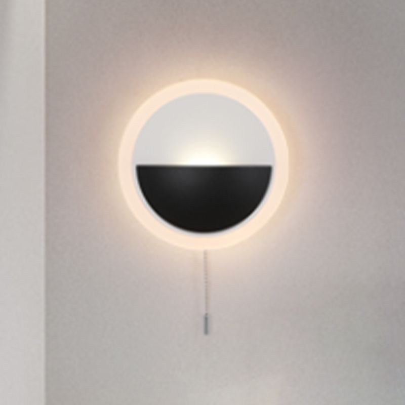 Geometry Shape Wall Lights Contemporary Style Metal 2 Light Wall Mount Lights