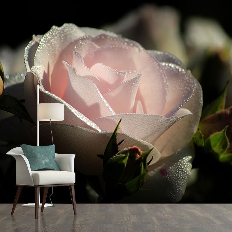 Environment Friendly Mural Wallpaper Flowers Photography Bedroom Wall Mural