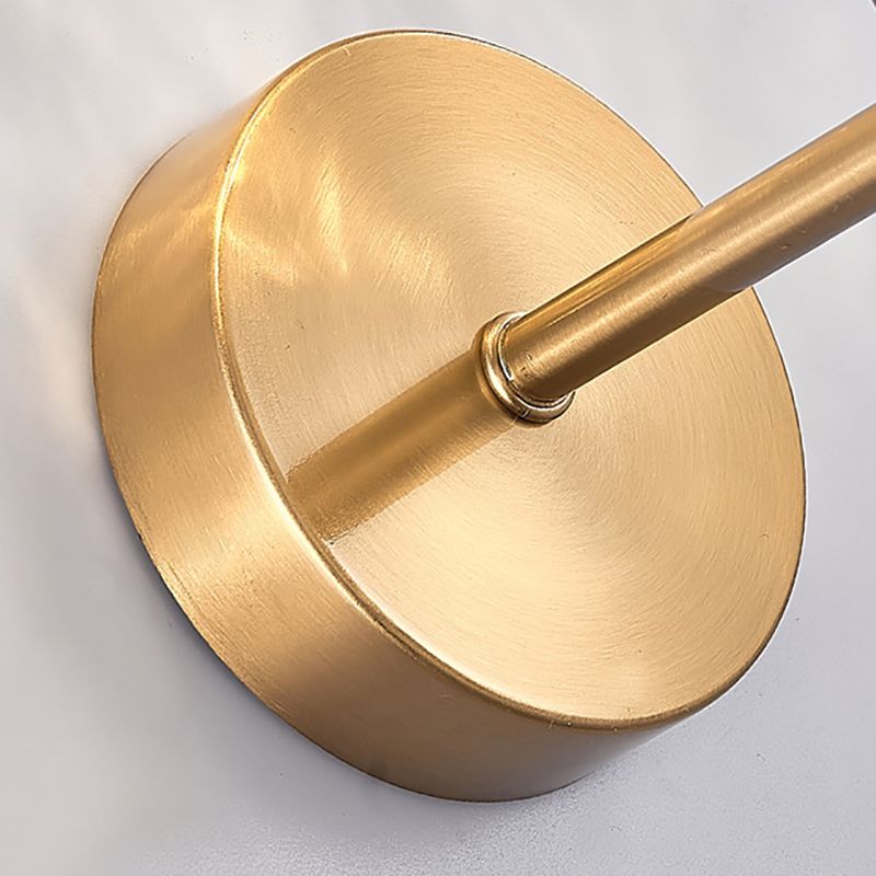 Stile moderno a forma sferica murale vetro sconce 1 illuminazione da parete leggera per accanto