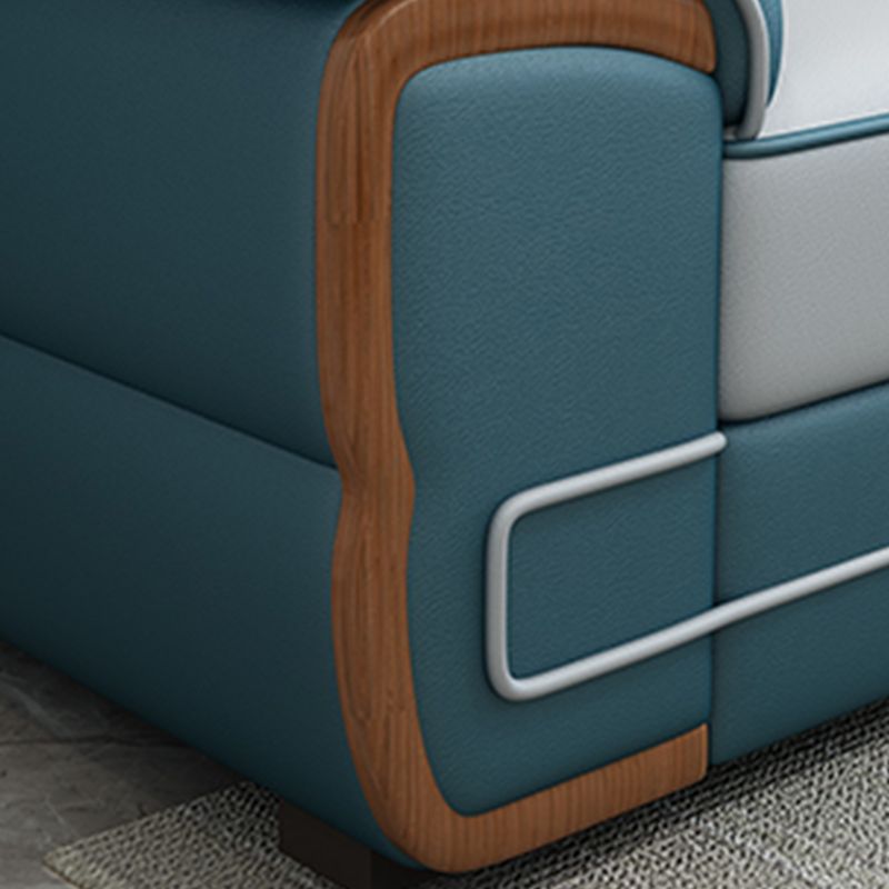 Pillow Top Arm 158.26" D x 70.86" W x 31.49" H Sectionals with Adjustable Bolster Pillows