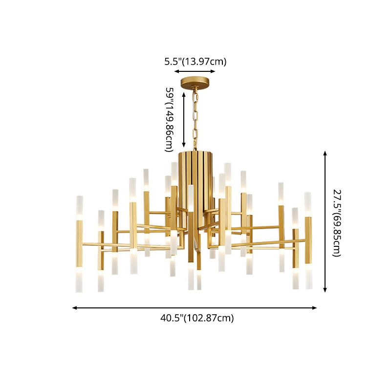 Lampade a sospensione del ramo illuminazione lampadario postmoderno per soggiorno sala da pranzo