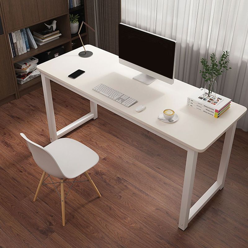 Contemporary Pub Table with Metal Frame Matte Finish Faux Wood Top Bar Table