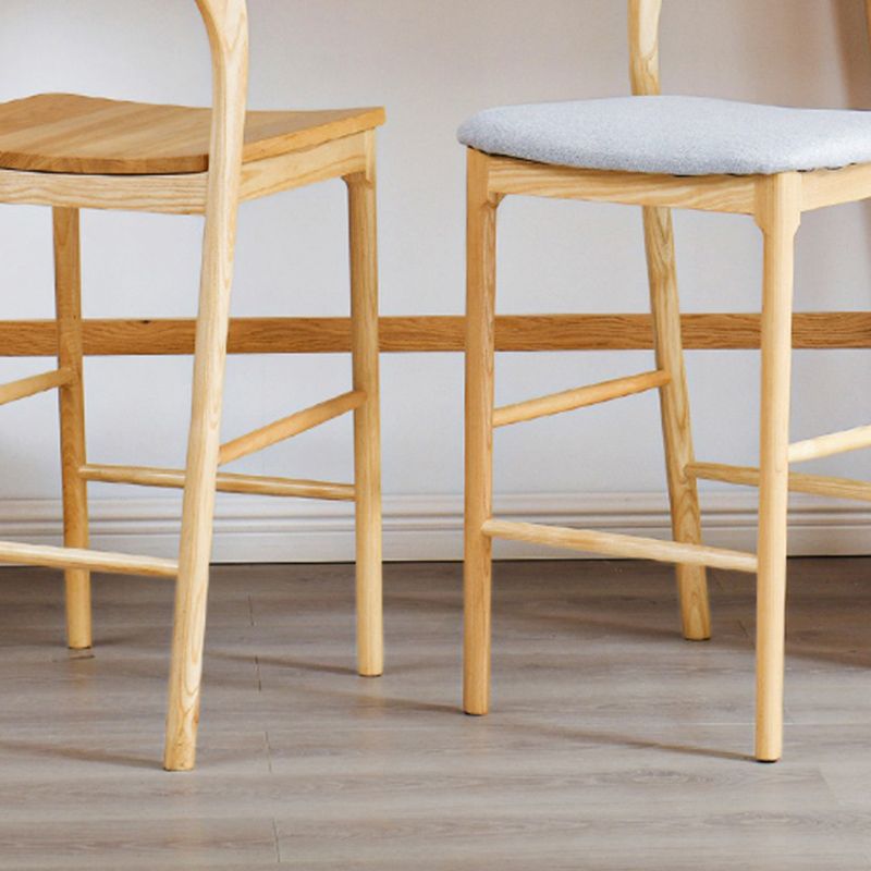 Natural Colour Bar Table Set 1/2/3 Pieces Industrial Rectangle Solid Wood Bar Set