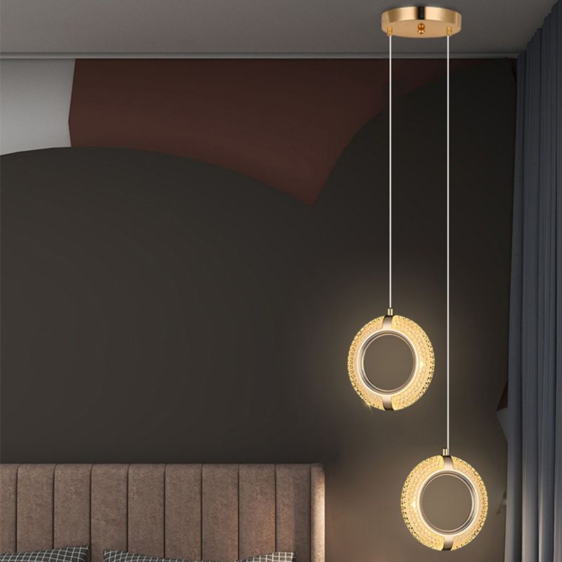 Kreis Hanging Lichter moderner Metallhängeleuchten im modernen Stil