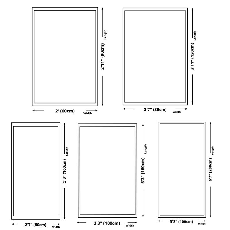 Multi-Color Funky Area Rug Gorgeous Flower Print Rug Non-Slip Backing Carpet for Living Room