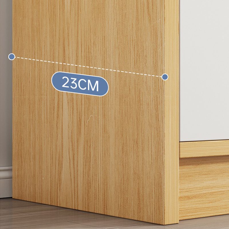 39.4" H X 9.1"W Engineered Wood Bookcase Modern Closed Back Standard Book Shelf