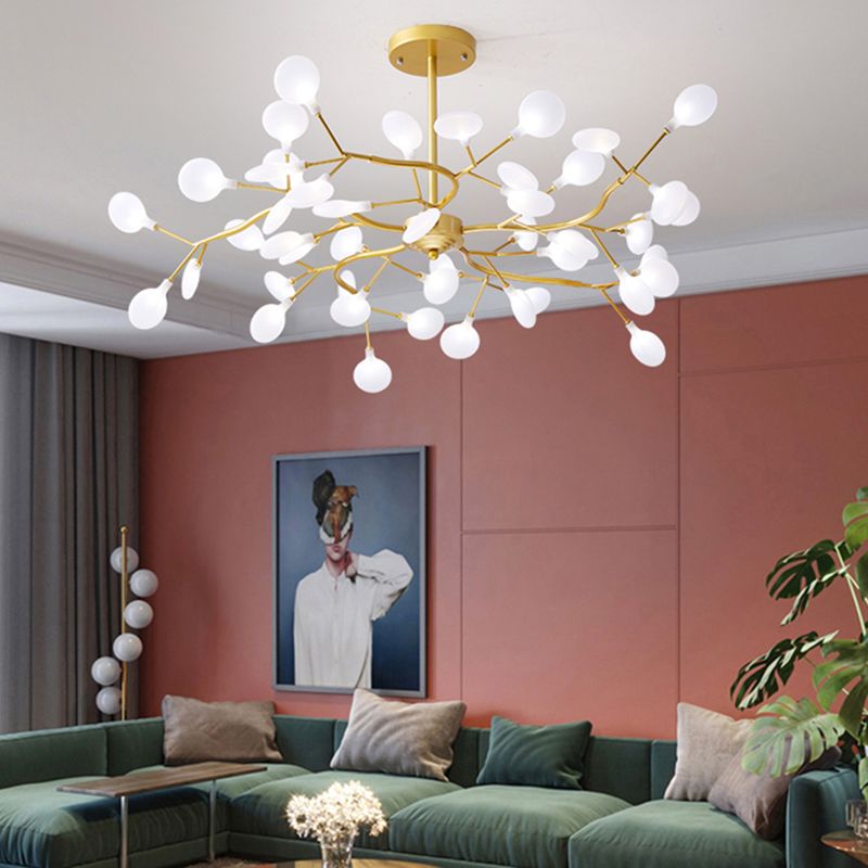 Lampadario orbicolare a sospensione Light lampadari moderni per sala da pranzo con ombra acrilica
