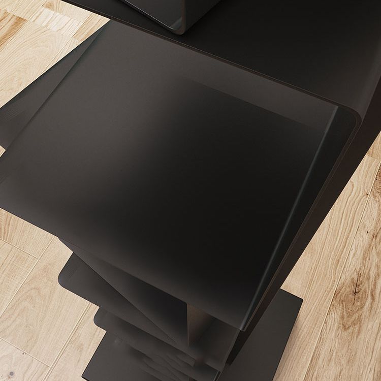 Moderner Stil vertikaler Bücherregal Edelstahl geschlossenes Rückenregal Bücherregal