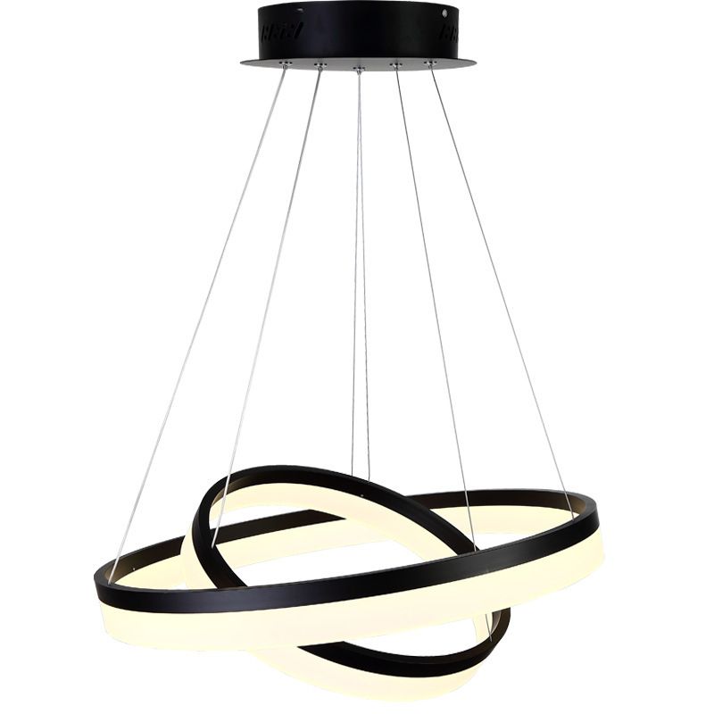 Stile moderno a pendente a pendente a pendente mutile Metal Mutil Luci sospese Apparecchio di illuminazione sospeso