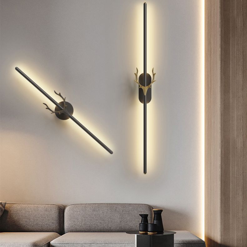 Nordischer Licht extravaganter Stil Linearer Wandleuchte