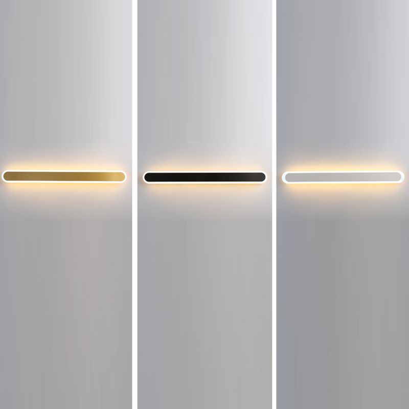 Moderne minimalistische stijl lineaire wandgemonteerde verlichtingsarmatuur metalen wand sconce verlichting voor woonkamer