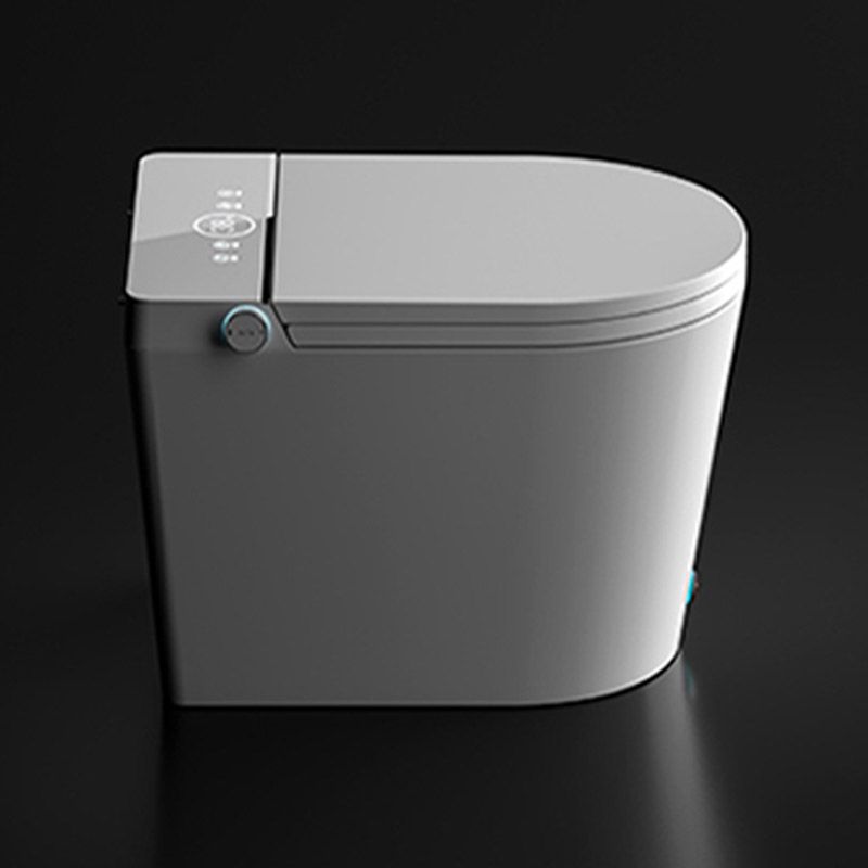 Modern 1-Piece Toilet Floor Mounted Urine Toilet with Slow Close Seat for Washroom