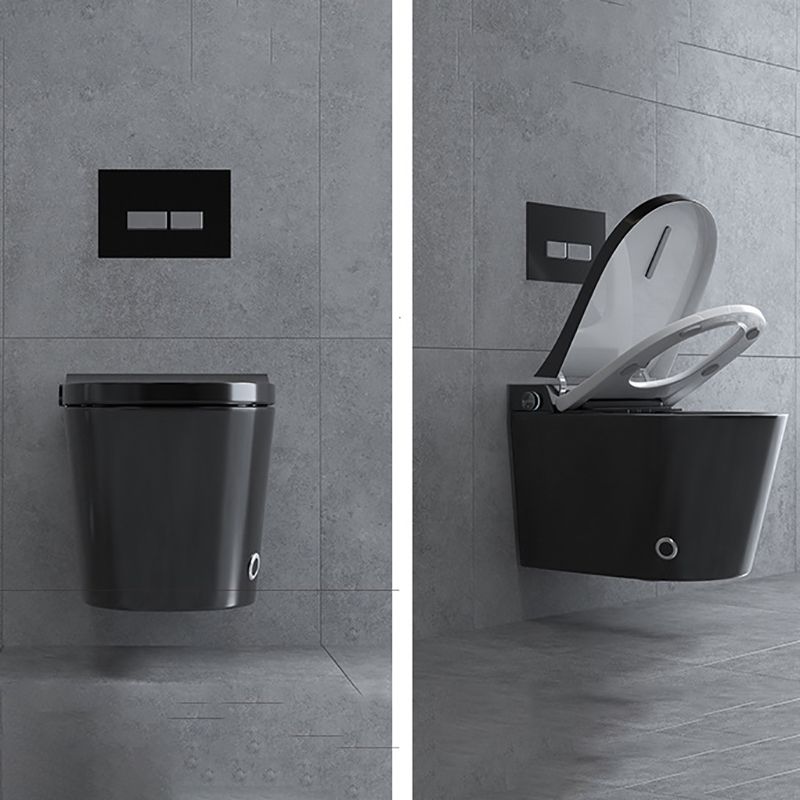 Modern Siphon Jet Flush Toilet One-Piece Wall Mount Toilet for Bathroom